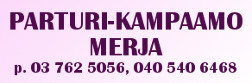 Parturi-Kampaamo Merja Häkkinen logo